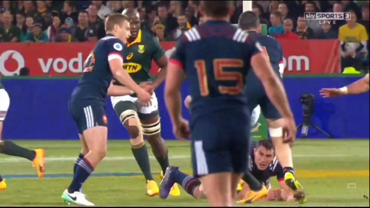 L'essai de Jesse Kriel face au XV de France était-il valable ?