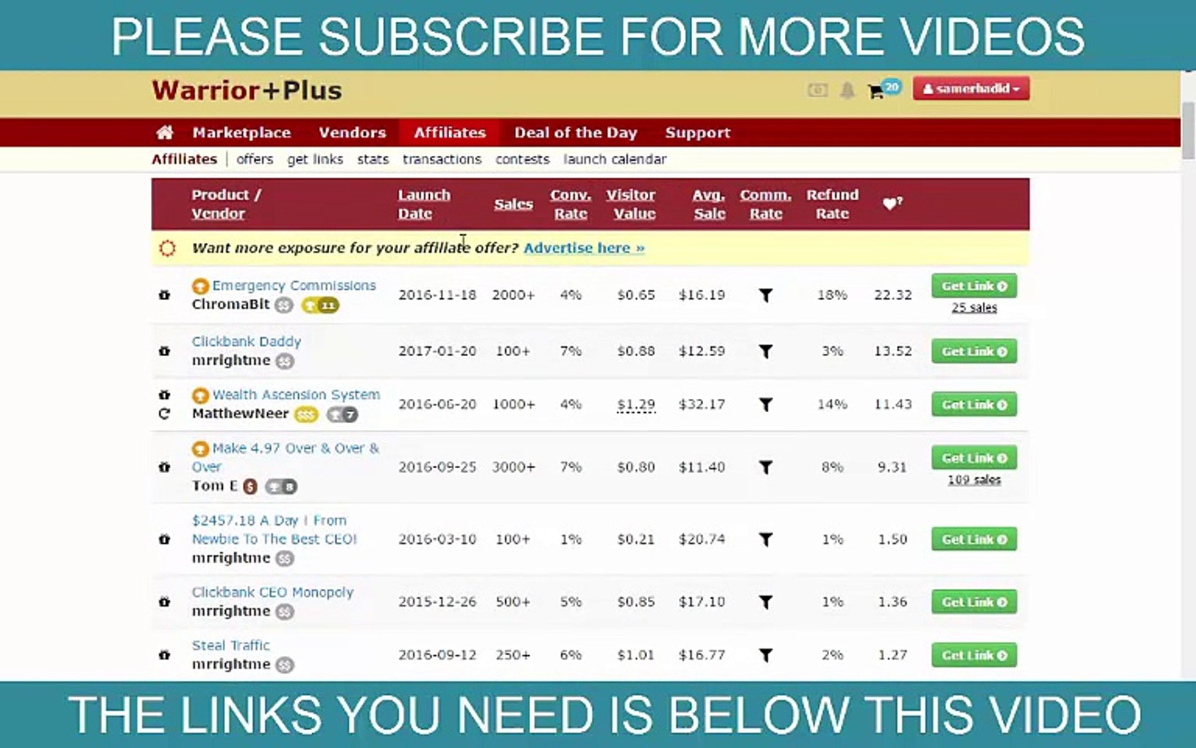 ⁣Free paypal cash, How to make 2000$ from warriorplus using free traffic