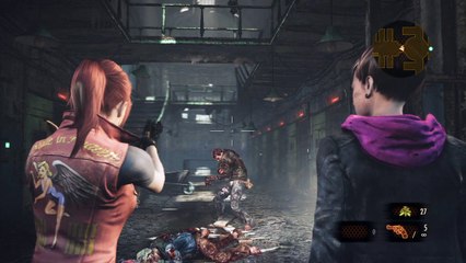 RESIDENT EVIL REVELATIONS 2 fun with magnum and short sword