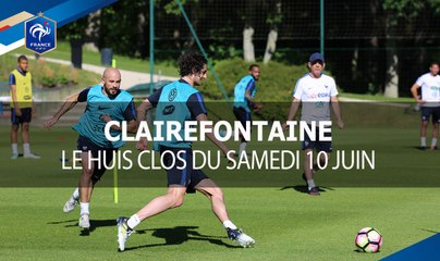 Séance à huis clos pour les Bleus