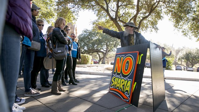 Anti-sharia rallies met by counter protesters