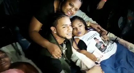 ¡Qué tremendo! Lo que prometió hacer Morzart La Para con dos fans discapacitadas en Santiago