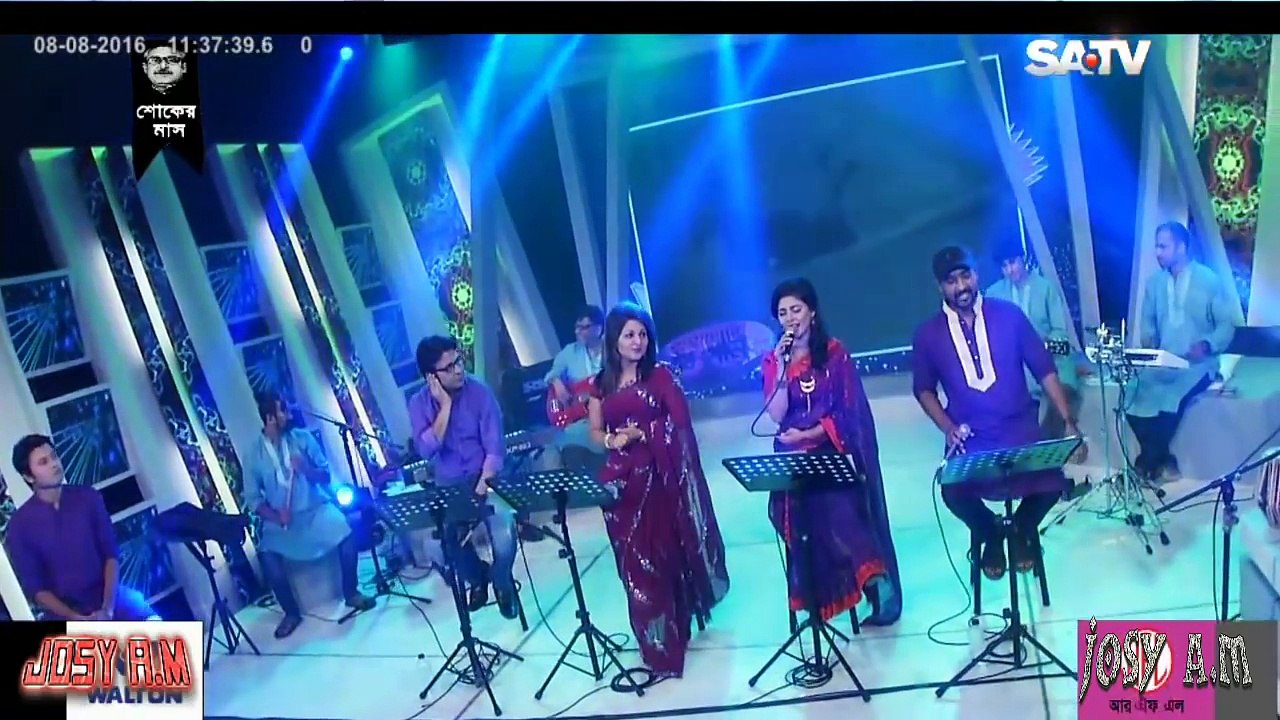 TUMI DOOB DIYONA JOLEY KONNA - HRID MAJHAREY SHOTO GAAN Feat. LUIPA & SABBIR Only On SATV