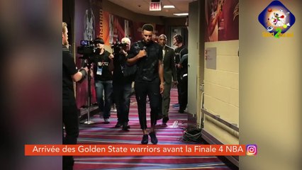 #HASHTAG - Arrivée des Golden State Warriors pour le match 4 de la finale NBA