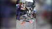 Fatal accidente entre un carro de valores y aun autobús en Gracias Lempira