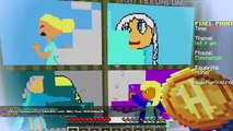 Pixel Painters with Jenny Disney Theme Songs~!! Minecraft Hypixel Server Minigame