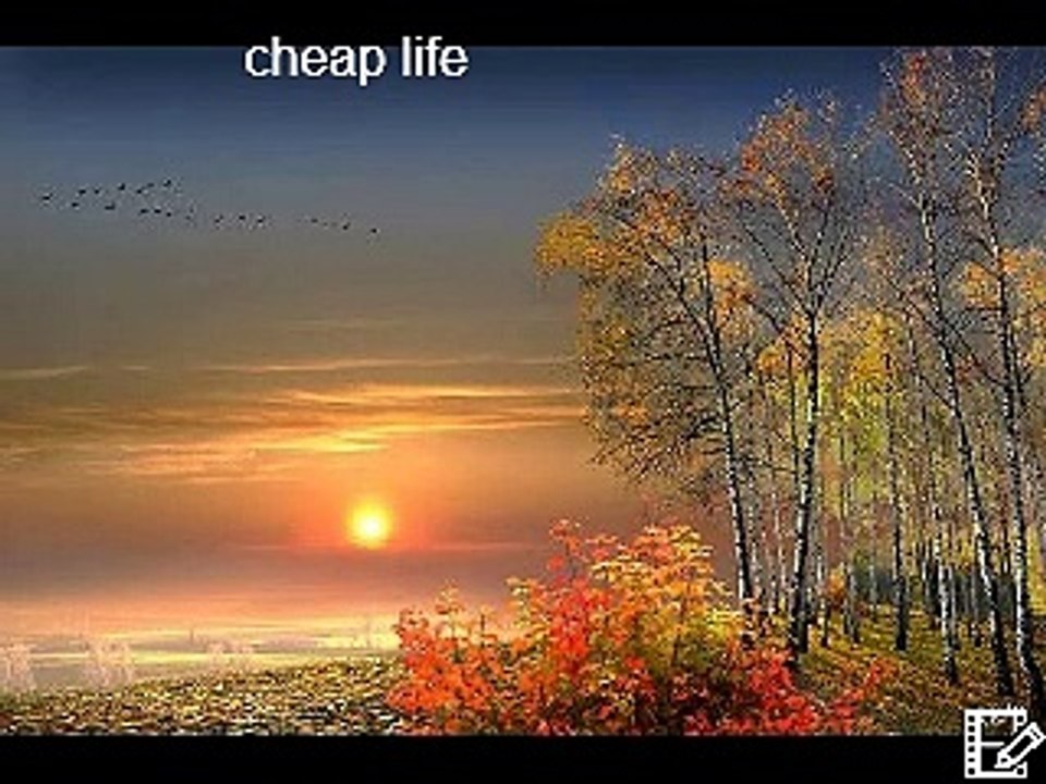 cheap life pauvre vie....