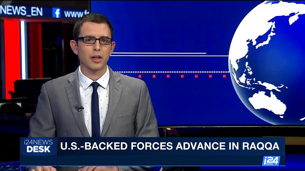 i24NEWS DESK | US-backed forces advance in Raqqa | Saturday, June 10th 2017
