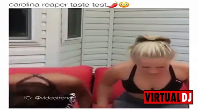Carolina Reaper Taste Test DjBurakUlus Komik Remix 2017