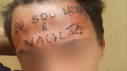 Tatuador é preso por tortura após escrever 'eu sou ladrão e vacilão' na testa de adolescente no ABC.