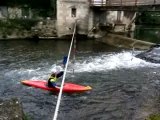 kayak a poitiers, sur le clain
