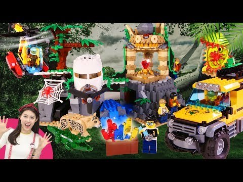 [캐리] 신비로운 레고시티 정글로 신나는 모험을 떠나요! l 캐리와장난감친구들