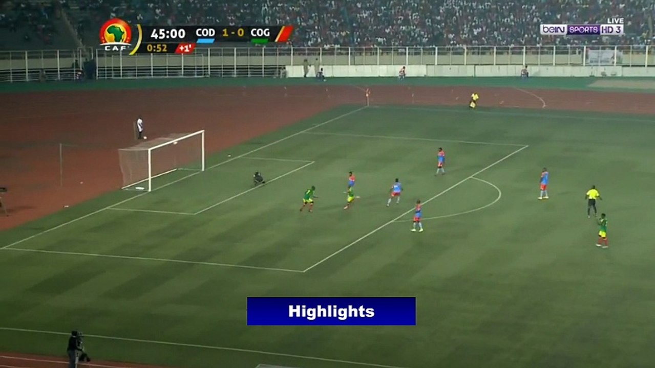 RDC 3-1 Congo - Highlights - Africa Cup of Nations - 10.06.2017
