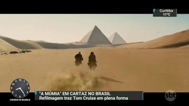 Tom Cruise volta aos cinemas em refilmagem do clássico ´A Múmia´