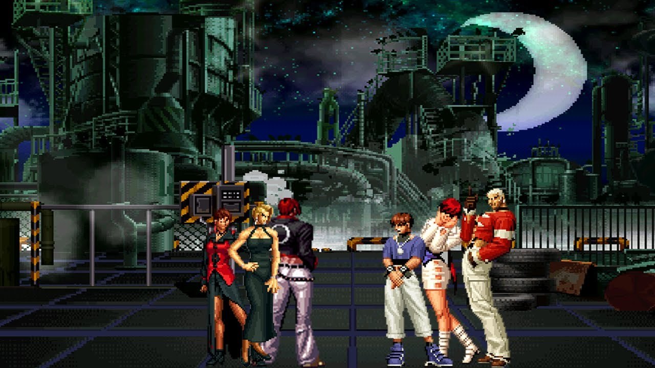 Mugen - King of Fighters 3 versus 3- Yagami Team vs  New Face Team - 八神隊 vs. 新人隊