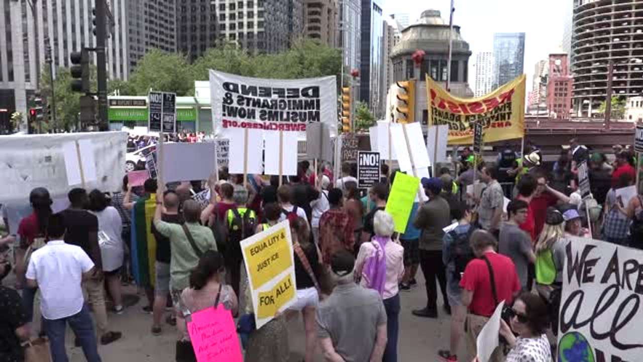 ABD'de "Islam Karşıtı Protesto", Müslüman Destekçilerinin Gövde Gösterisine Dönüştü