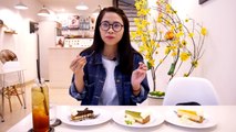 ĂN THỬ VÀ CẢM NHẬN CHEESECAKE - MÓN NGON CỰC HẤP DẪN - THƠ NGUYỄN - THO NGUYEN