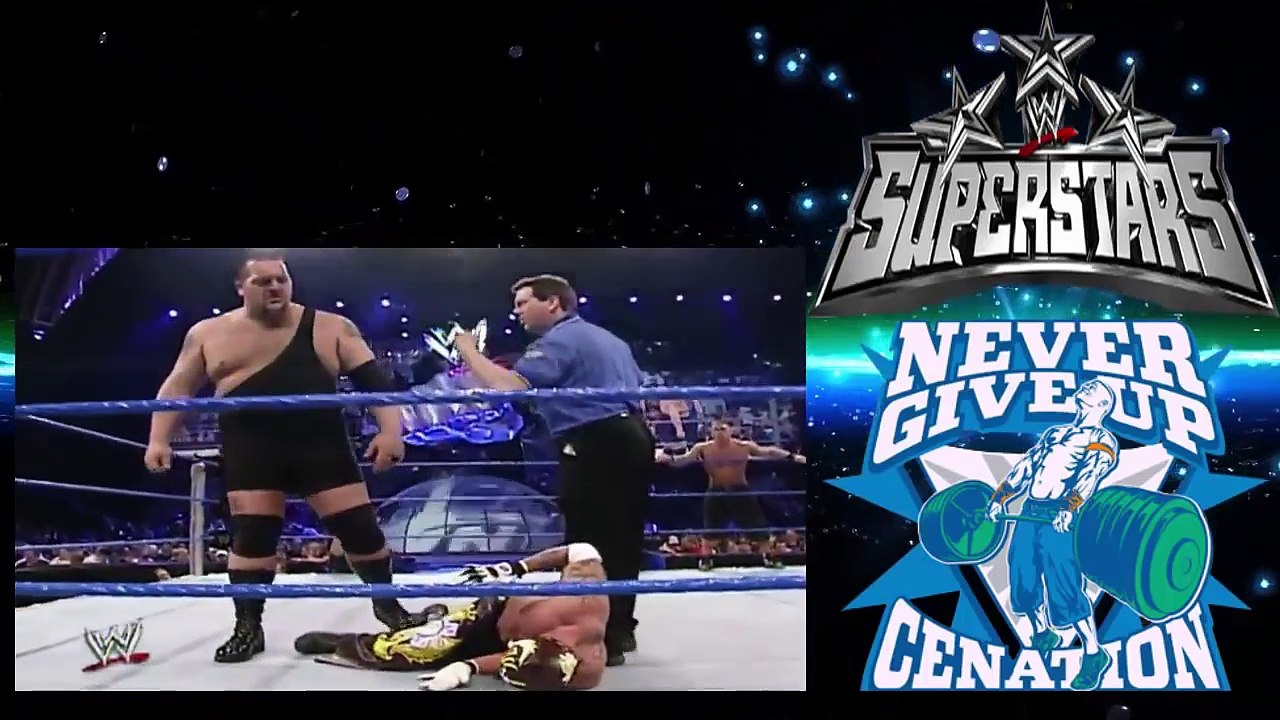 WWE John Cena and Rey Mysterio Vs Big Show and Chavo WWE Smackdown 236 #Berry1