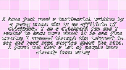 The ClickBank Success Story