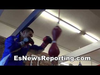 mongolian boxing star King Tug Speed and Power - EsNews
