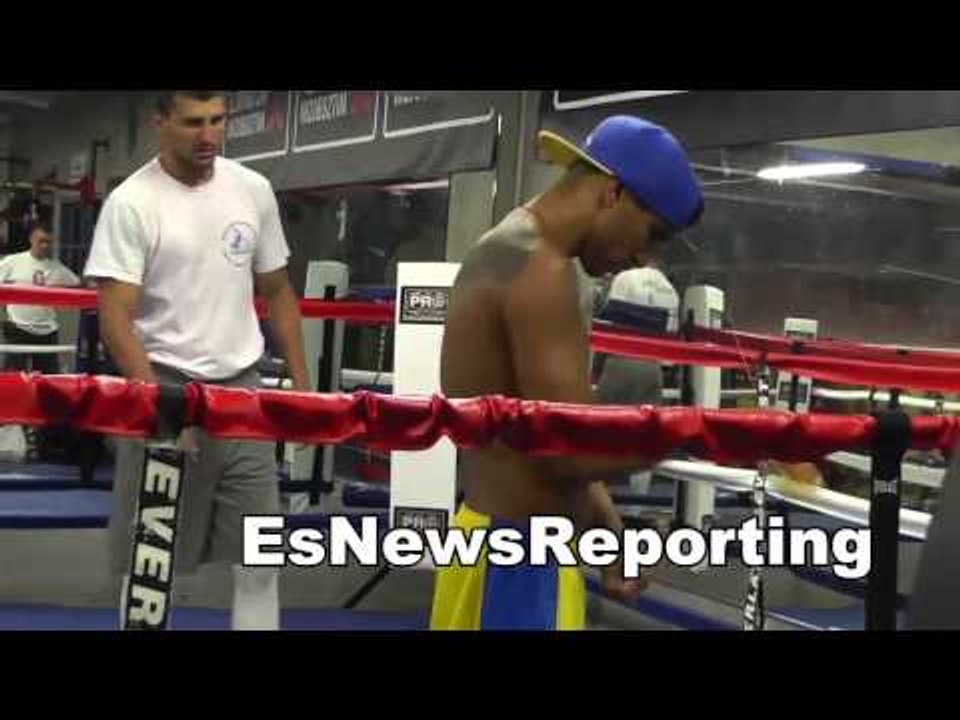 robert garcia on improving eye-hand coordination -- EsNews boxing