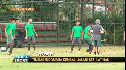 Timnas U-22 Berlatih Ringan Jelang Uji Coba