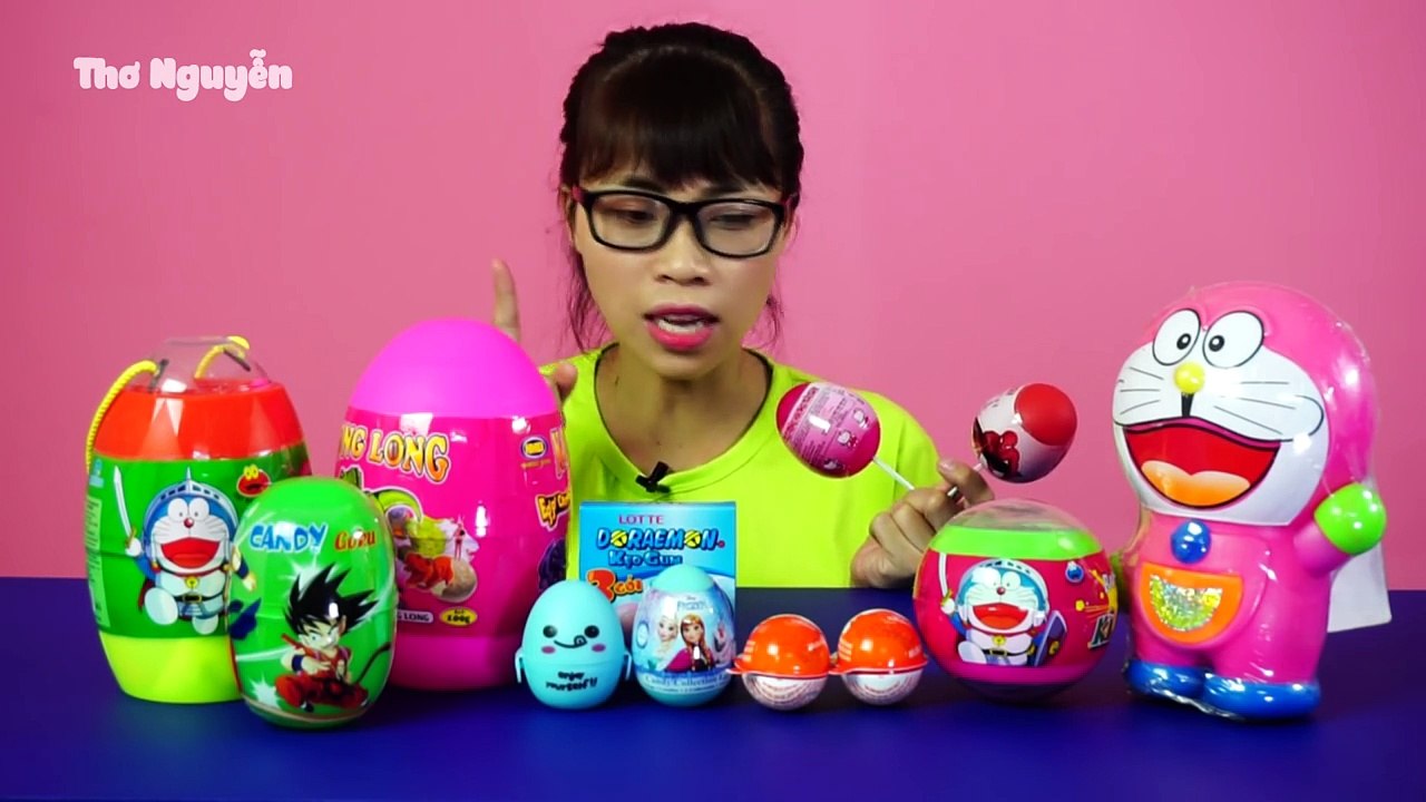 Boc Nhiá»u Loáº¡i Trá»©ng Báº¥t Ngá» Surprise Egg Kinder Joy Trá»©ng Khá»§ng Long Spiderman Elsa Doraemon ThÆ¡ Nguyá»n Tho Nguyen Video Dailymotion