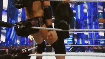 Roman Reigns - Punch in the corner