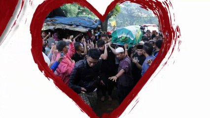 Masya Allah Jenazah Jupe Tersenyum Setelah Di Mandikan. Rip Jupe.