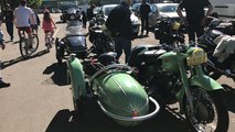 Expo de vieilles voitures et motos à Lisieux