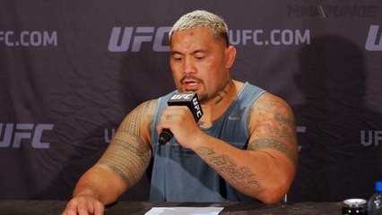 Mark Hunt post-UFC Fight Night 110 press conference