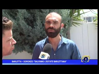 Barletta |  Doronzo: "Salviamo l'estate barlettana"