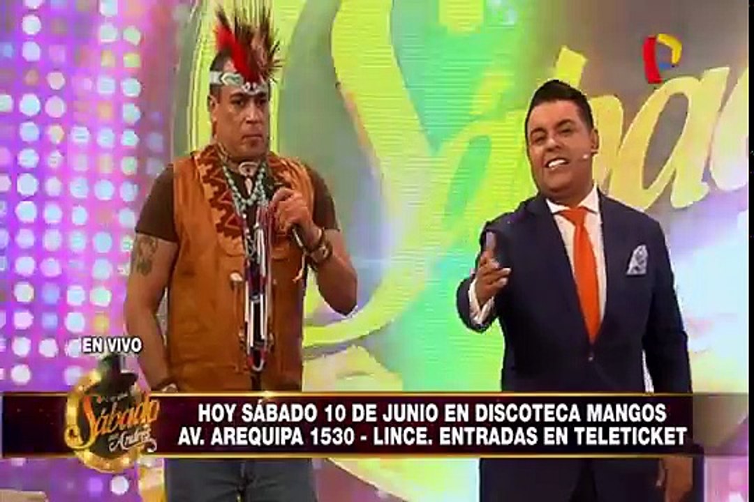 Village People hizo vibrar el estudio de Porque Hoy es Sábado con Andrés