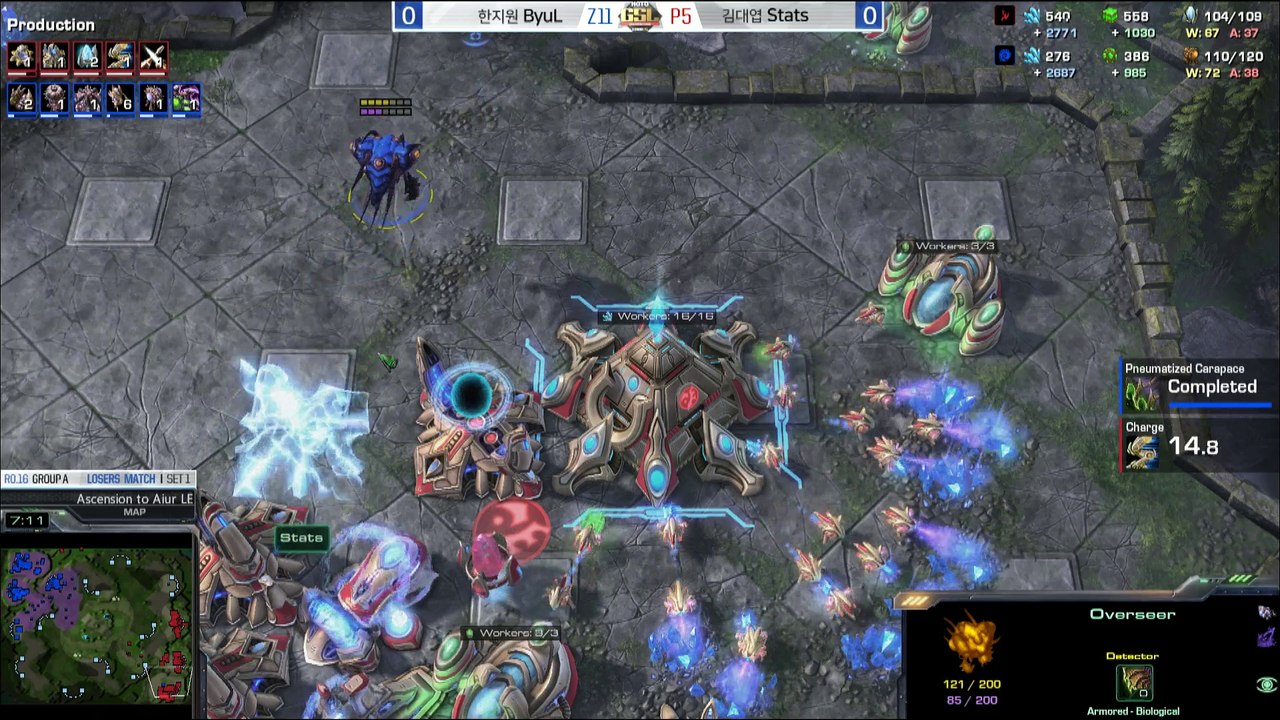 [3/4] GSL RO16 Group A: Stats / Trap / ByuL / GuMiho