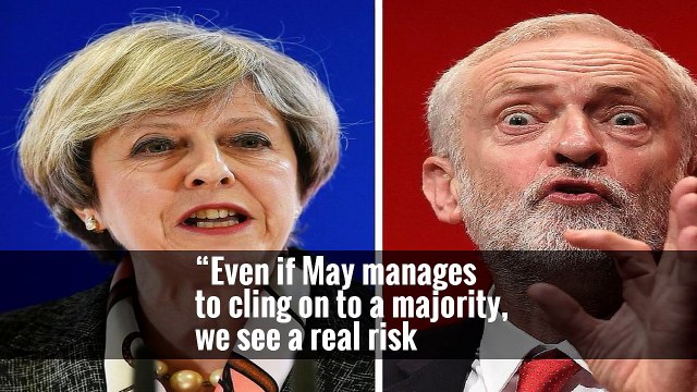 But early on Friday, Mrs. May hinted that her Conservative Party would try to form a government