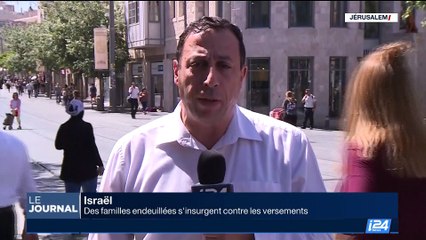 Israël: Des familles endeuillées s'insurgent contre les versements