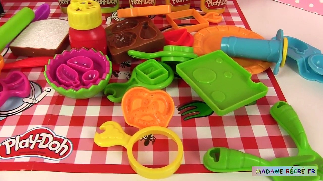 Pâte à Modeler Play Doh Pique-Nique entre Amis Ludique Picnic Adventure