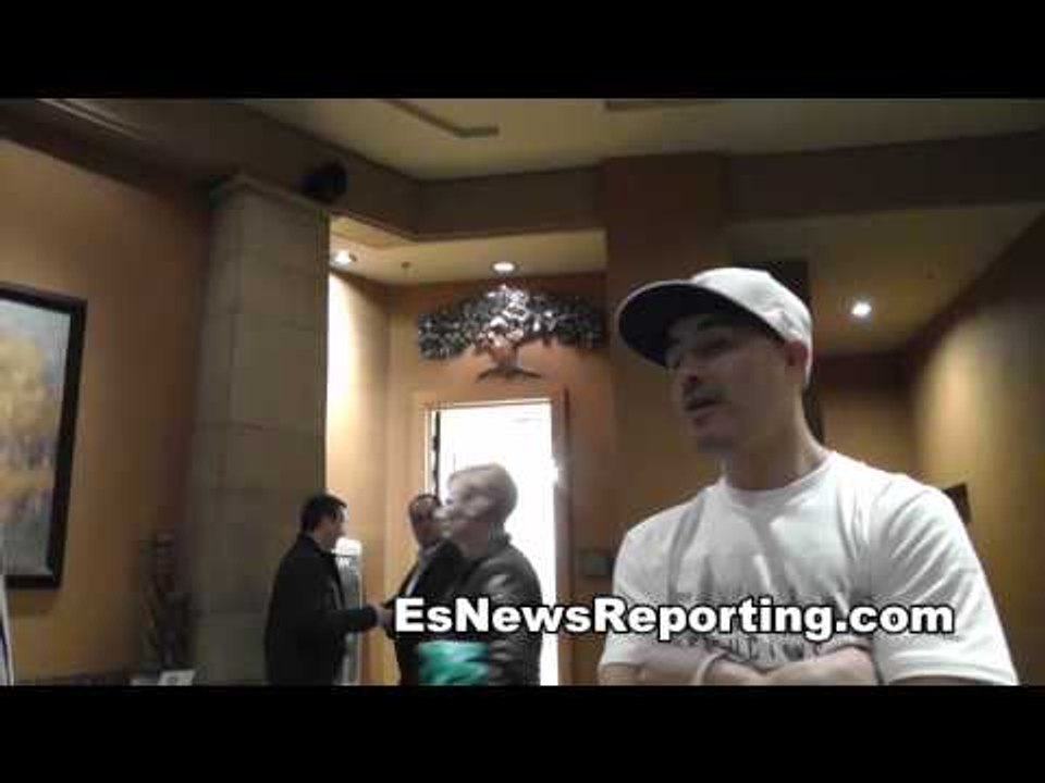 brandon rios morning of fight with alvarado - EsNews boxing