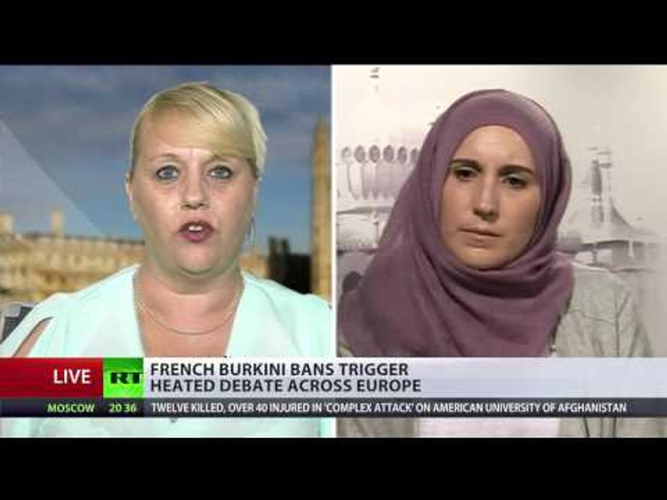 Burkini Ban Backlash: Wearing full-body swimming costume is political act? (DEBATE)