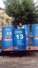 Kandidatja e PDIU ne Diber