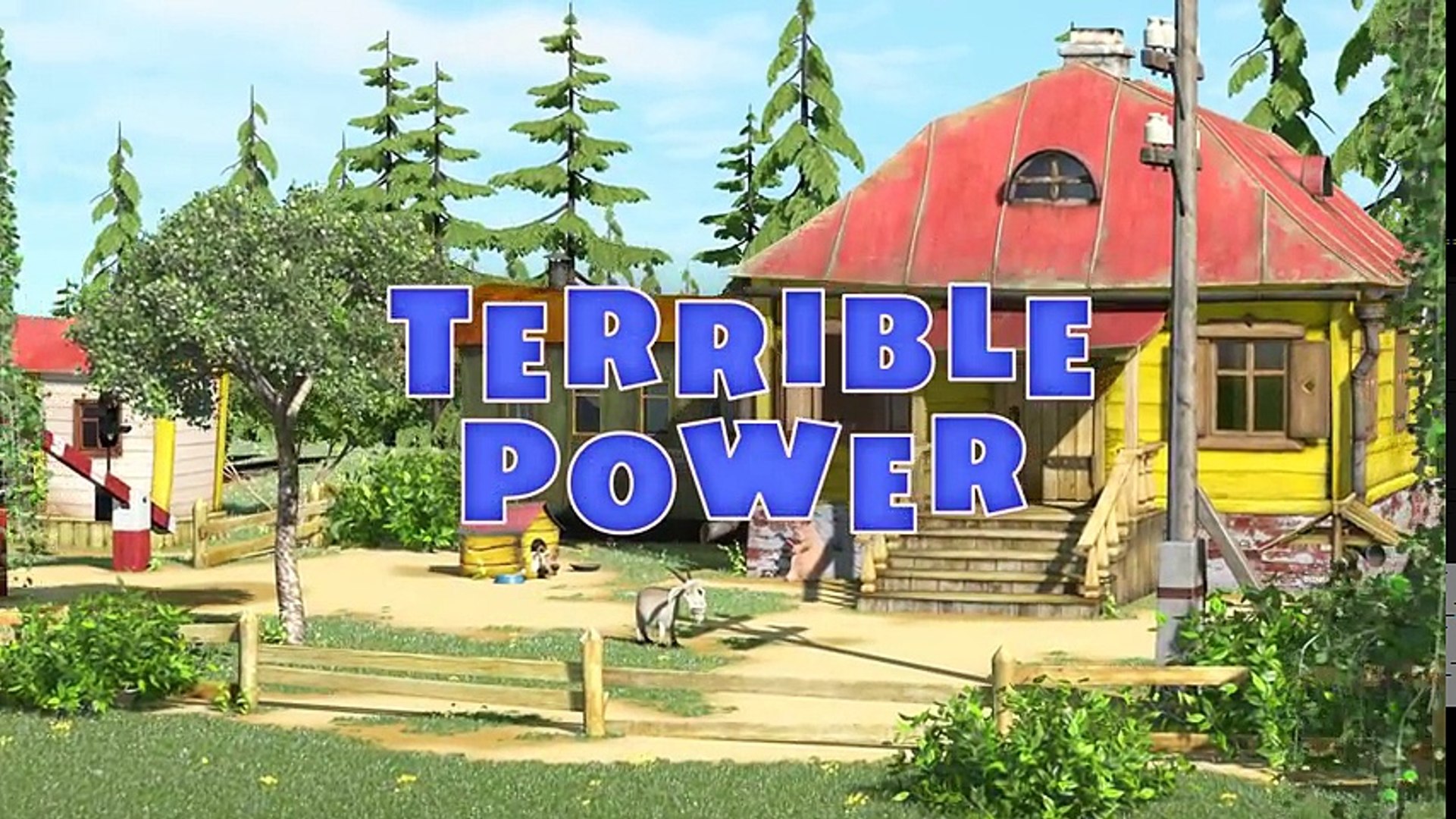 Masha and The Bear - Terrible Power! (Episode 40) New cartoon for kids  2017! - video Dailymotion