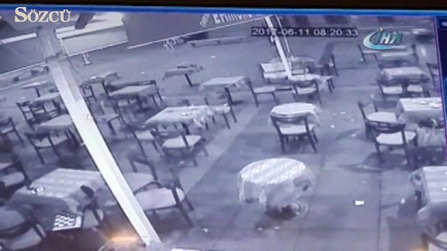 Beyoğlu’ndaki çatışmada yaşanan panik kamerada