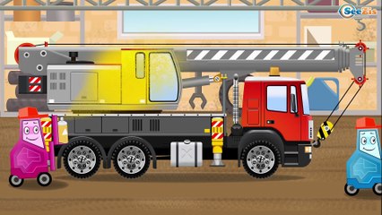 El Tractor. MAQUINAS DE CONSTRUCCION infantiles. Videos de Carros