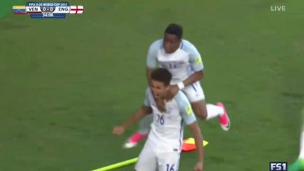 0-1 Dominic Calvert-Lewin Astonishing Goal  - Venezuela U20 vs England U20 11.06.2017 [HD]