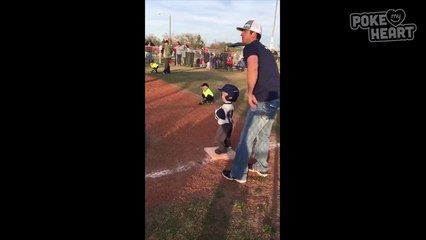 Little Boy Dances At A Baseball Game - Daily Heart Beat
