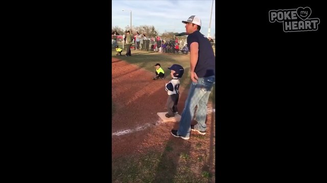 Little Boy Dances At A Baseball Game - Daily Heart Beat