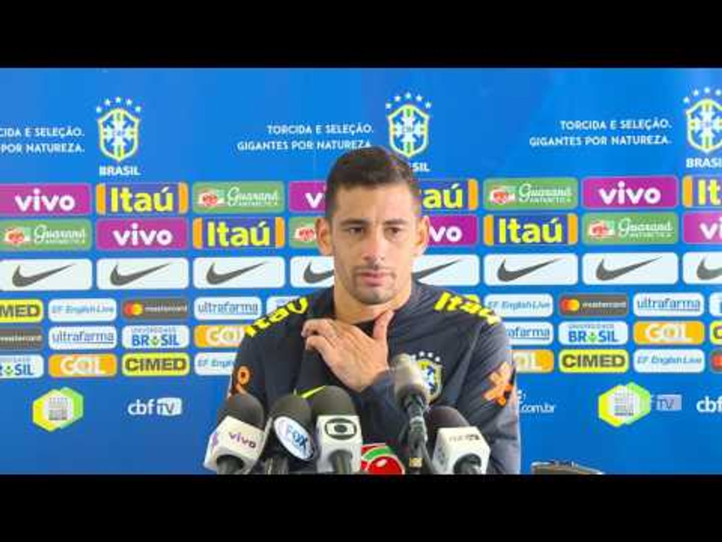 Seleção Brasileira: coletiva Diego Souza - 11/06/2017