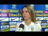 Seleção Feminina: Emily Lima analisa vitória de virada da Seleção Brasileira sobre a Espanha