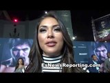 Sexy UFC Ring Girl Arianny Celeste on Manny Pacquiao vs Floyd Mayweather EsNews