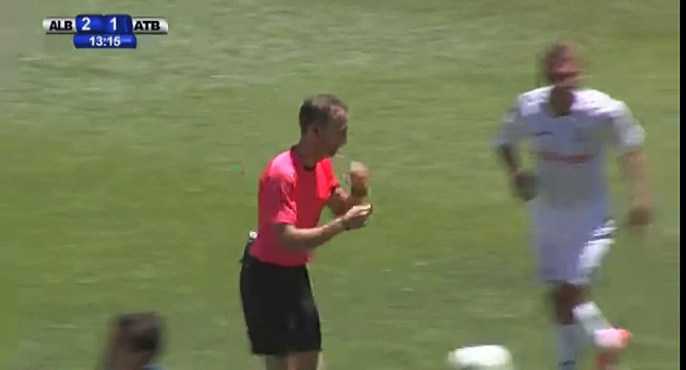 Albacete - Atletico Balears Red Card
